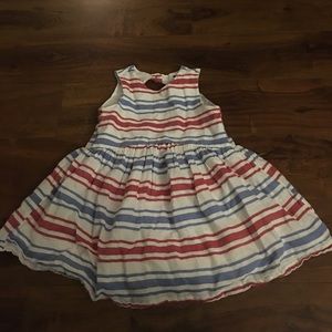 Striped toddler dress