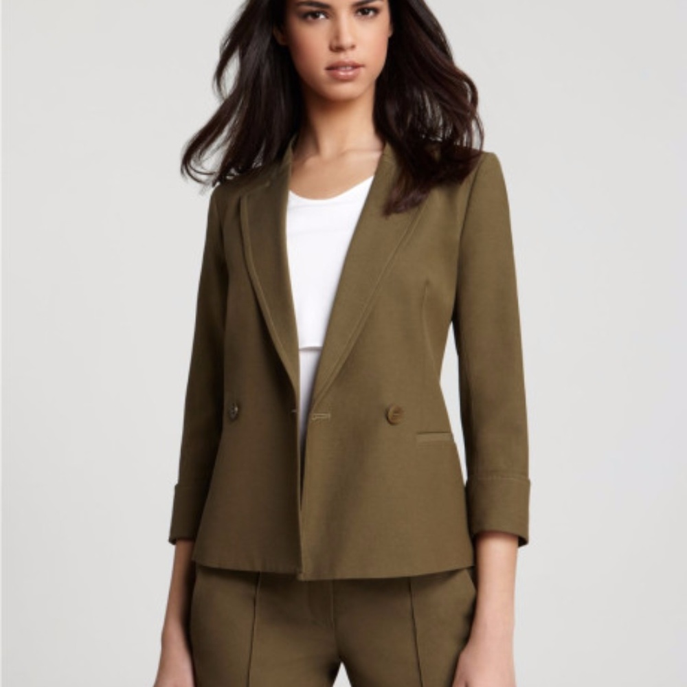 Theory "Bastian" Cactus Blazer Jacket Size 8 New