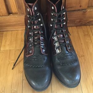 Lace up boots ***CLOSET CLEAR OUT***