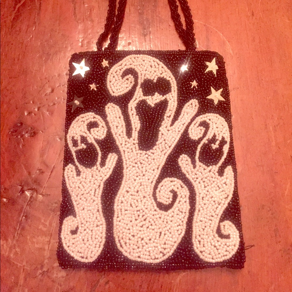 Beaded Halloween Purse