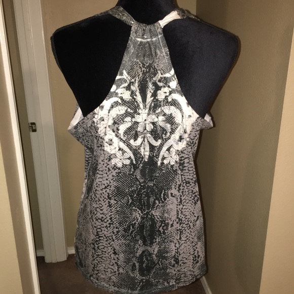 ✅Calvin Klein Gray Tank w/White & Silver Accent - Picture 5 of 7