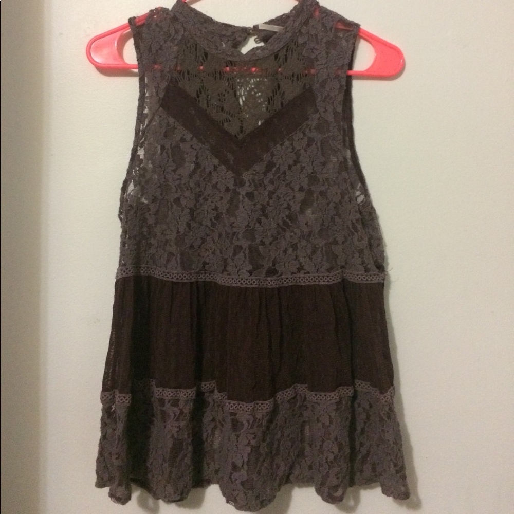 Free People lace shirt - Picture 1 of 4