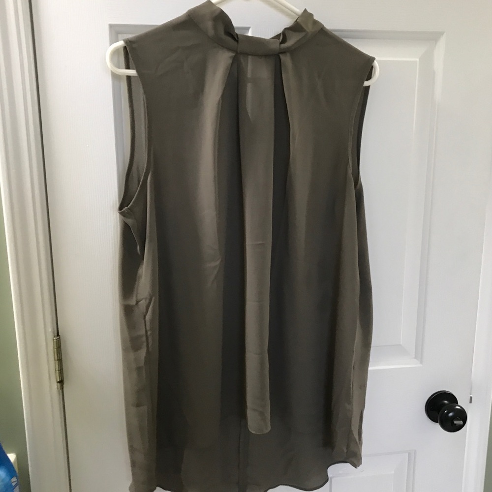 Sage green blouse