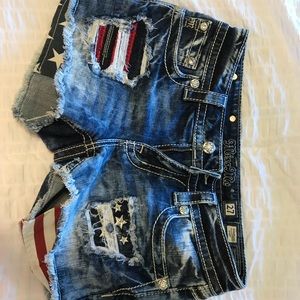 Miss me Americana shorts