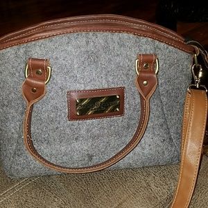 Sword Plough bag tan wool