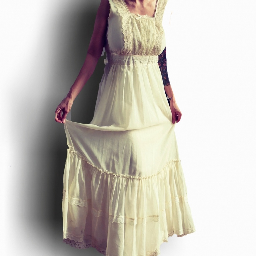 Candy Jones of California Vintage Prarie Dress