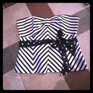 White House Black Market Bustier