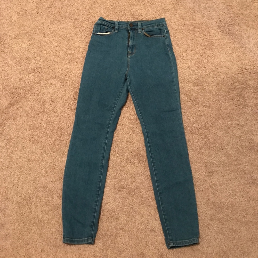 Super High Rise Twig Ankle Jeans