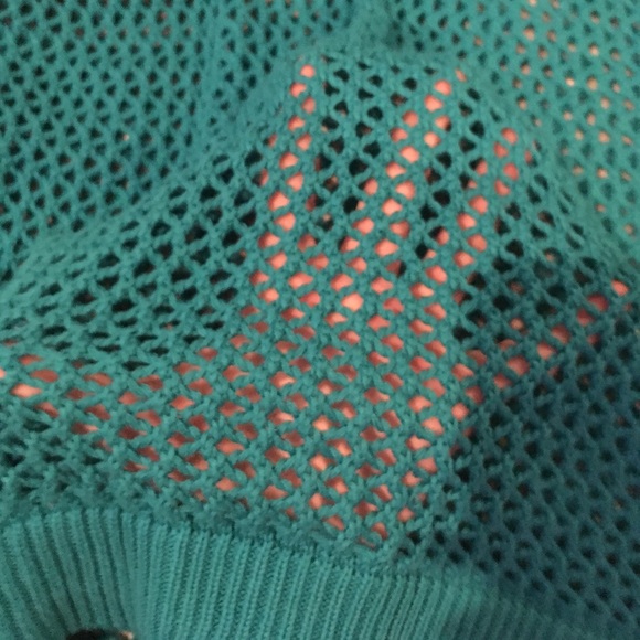 Blue knit sweater by Micheal Kors! Worn once! - Picture 3 of 4