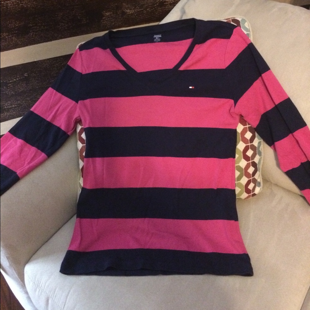 Women's Tommy Hilfiger large long sleeve shirt