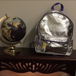 Metallic Silver backpack from Cat & Jack