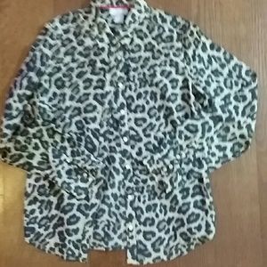 Jop silk blend womens blouses size M