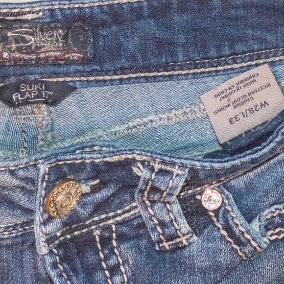 Silver Jeans Suki Flap 17, Bootcut Jeans - Picture 3 of 7