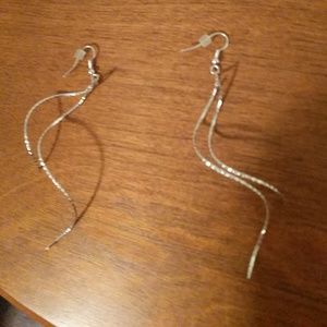 ❤️Silver spiral earrings