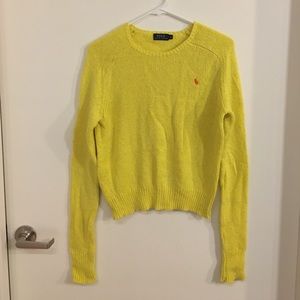 Ralph Lauren Yellow Sweater - Size M