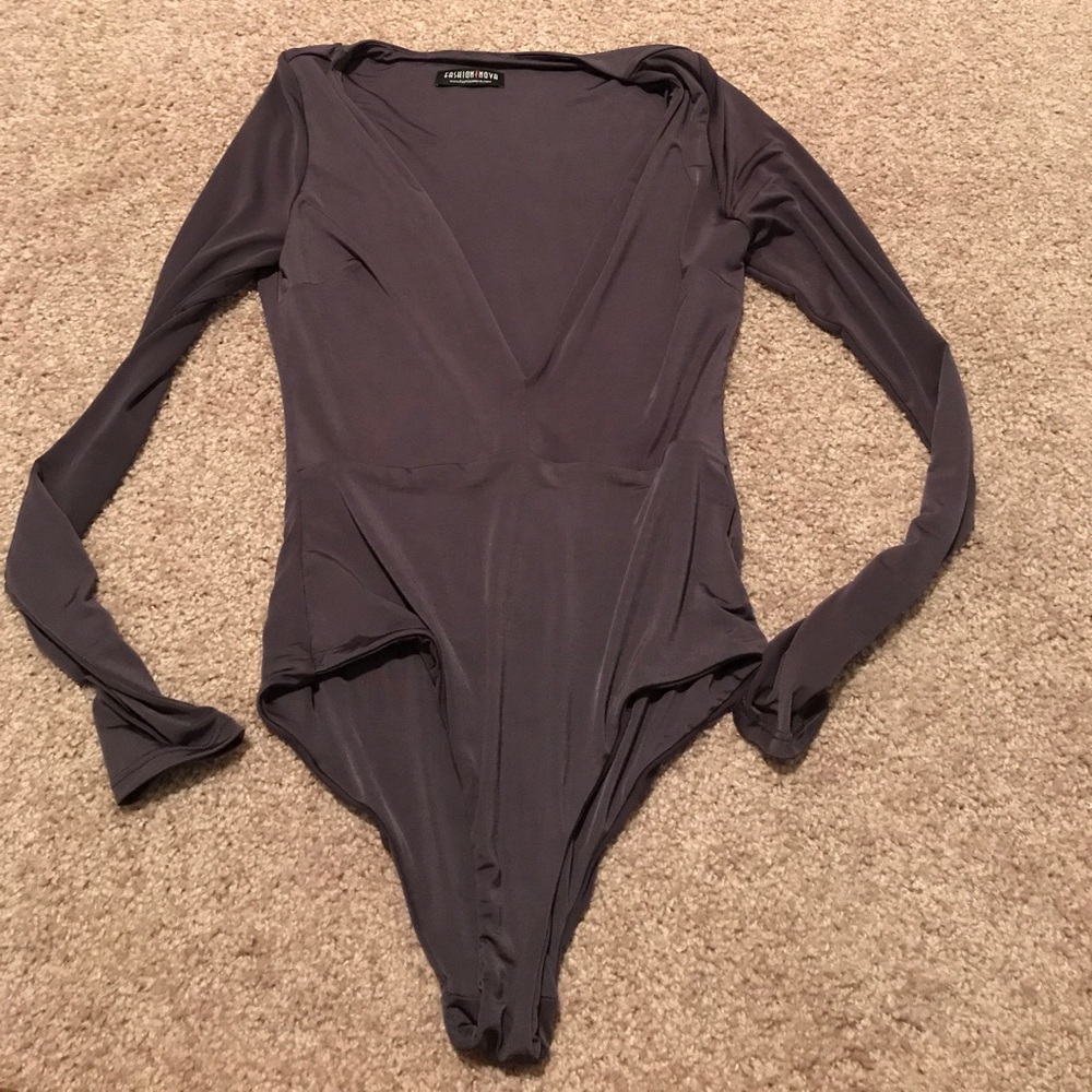Deep V Bodysuit