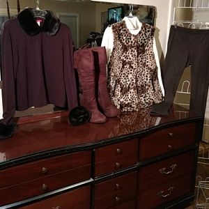 Via Spiga Leapord Vest Bundle Via Spiga Leapord Vest Bundle