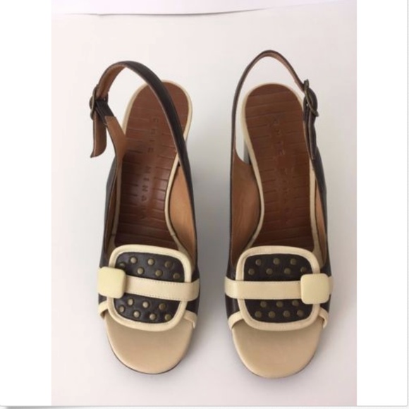 SOLD! Chie Mihara Anthropologie Slingback Pumps - Picture 4 of 8