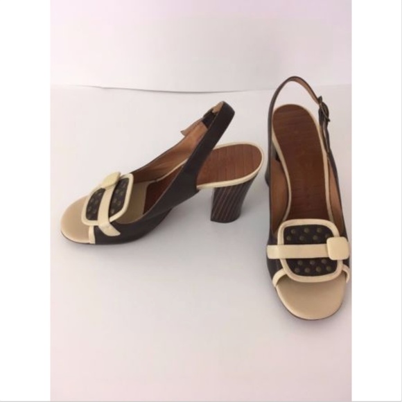 SOLD! Chie Mihara Anthropologie Slingback Pumps - Picture 3 of 8