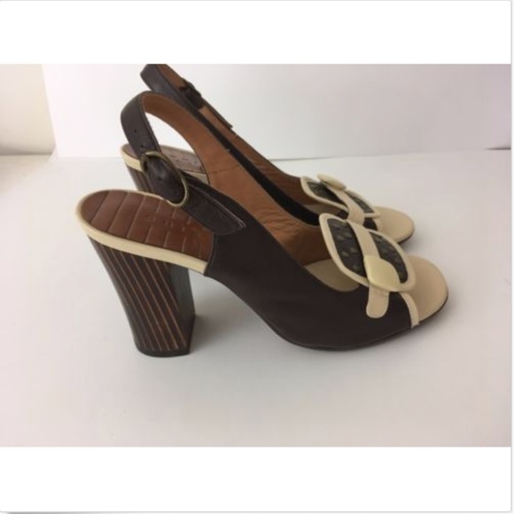 SOLD! Chie Mihara Anthropologie Slingback Pumps - Picture 2 of 8