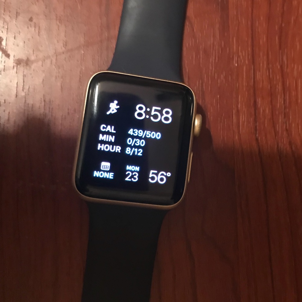 Apple Watch Series 2 42mm Midnight Blue Gold