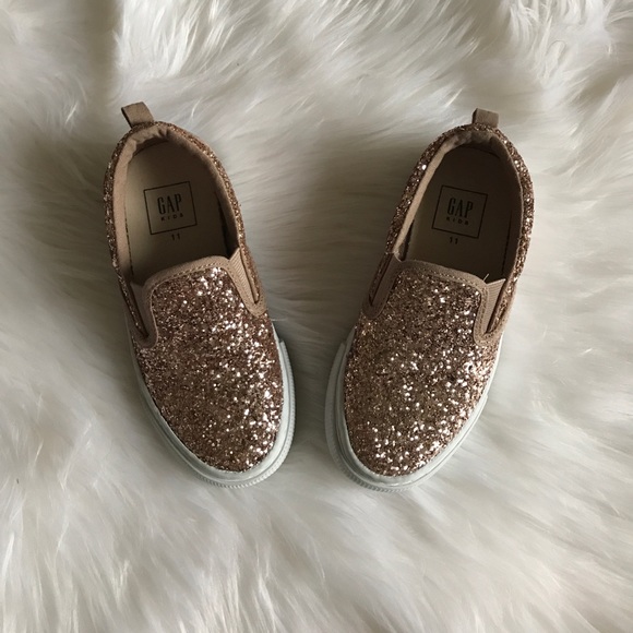 GAP Other - Gap glitter slip on sneakers