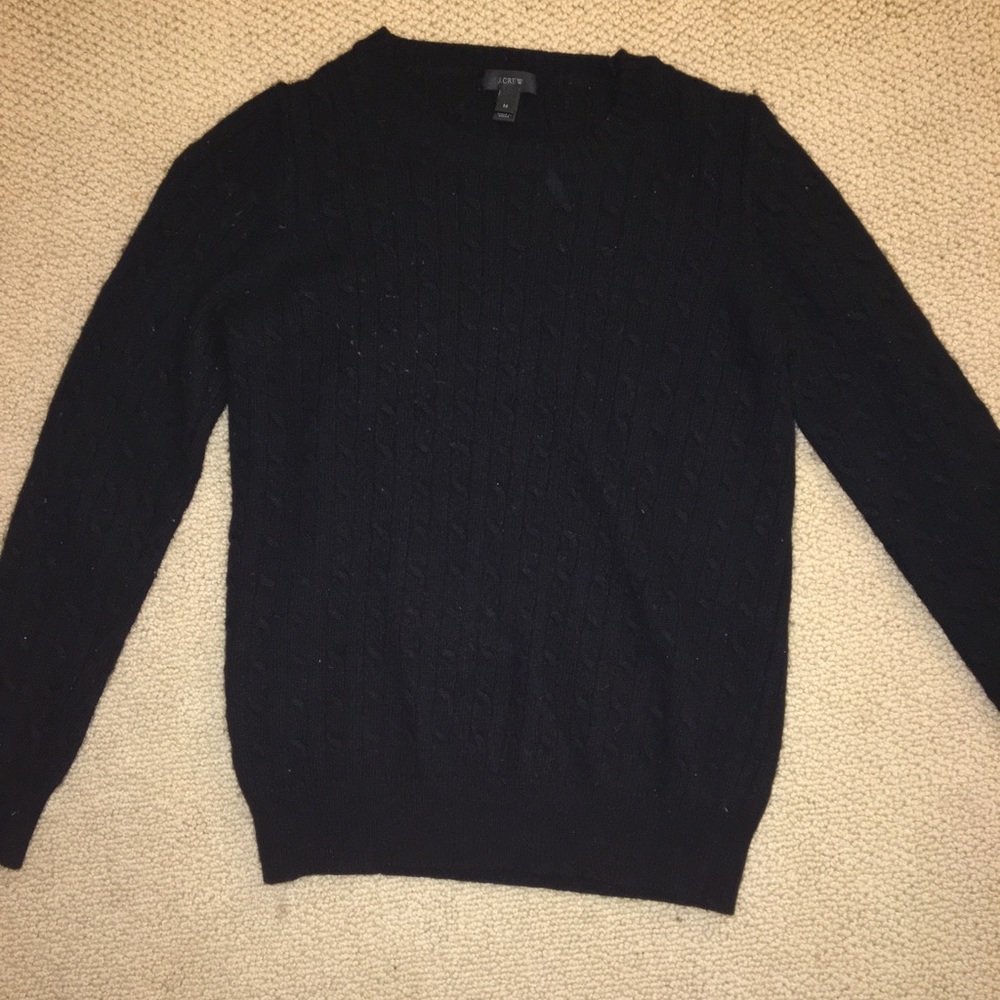 J. Crew Black Sweater Size M