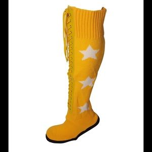 Pro-Wrestling Costume Boot Slipper (size XL)
