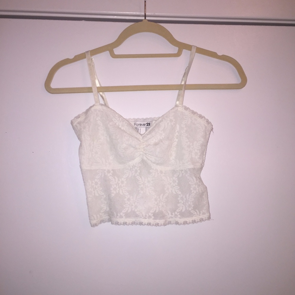 White Lace Bralette