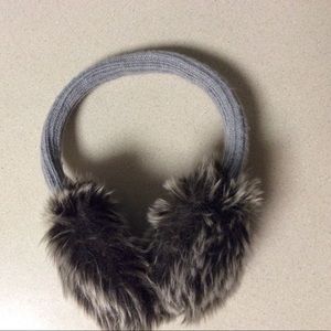 NWOT Anntaylor fur ear muffs