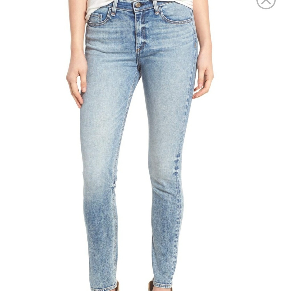 LNC rag and bone 10 inch skinny jeans size 26