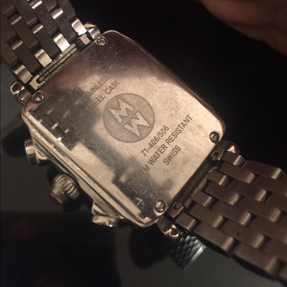 100% Authentic Silver Michelle watch - Picture 6 of 7