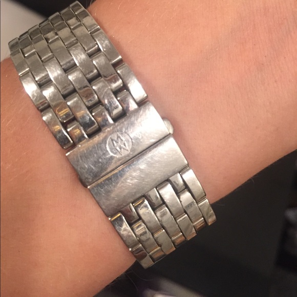 100% Authentic Silver Michelle watch