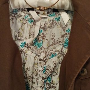 Blouse & jacket & necklace