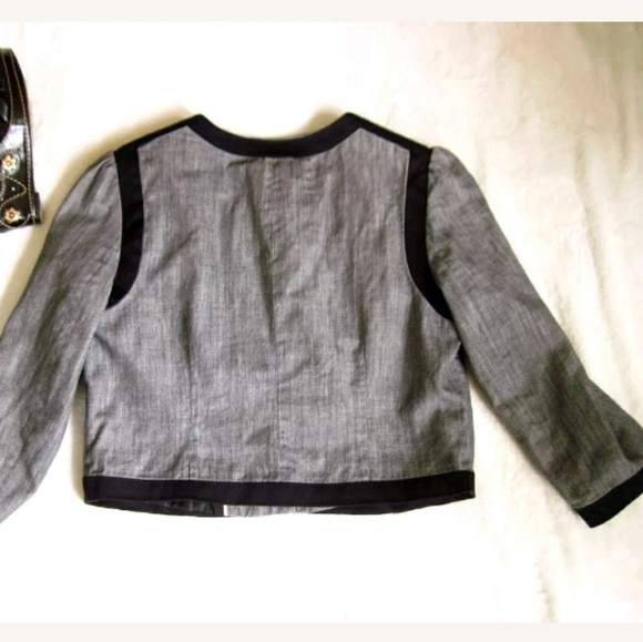 Worthington Minimalist Black & Grey Blazer Jacket - Picture 4 of 4