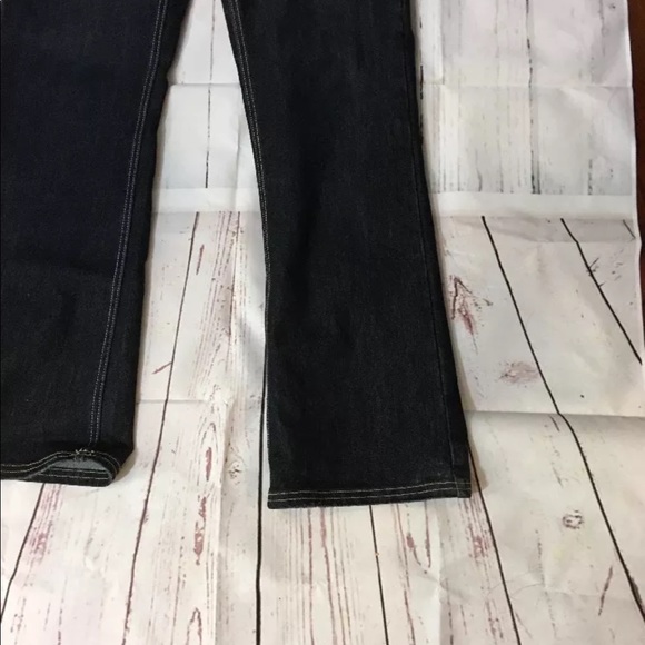 NEW ROCK REVOLUTION DARK JEANS WOMENS BOOTCUT 32 - Picture 2 of 8