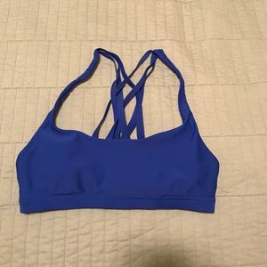 Lululemon blue sports bra