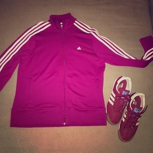 Adidas Magenta Jacket Adidas Magenta Jacket