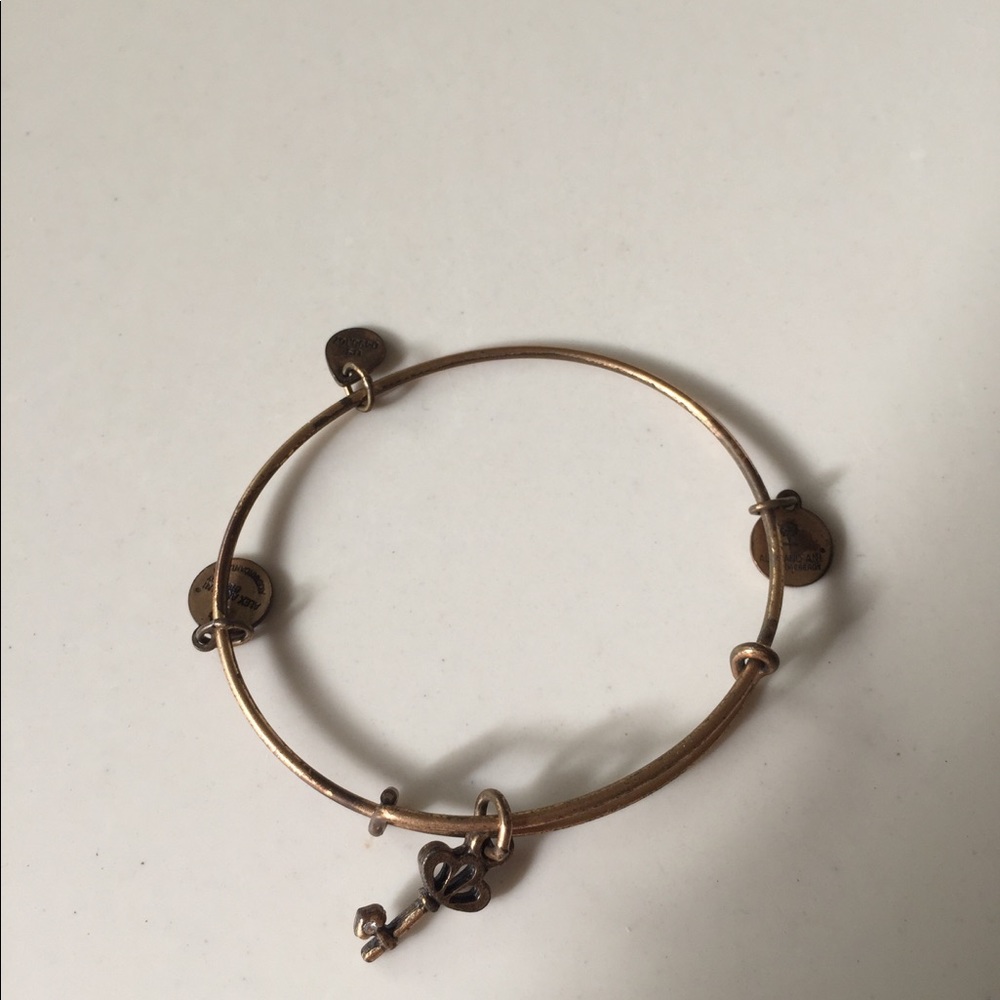 Alex and Ani key bracelet