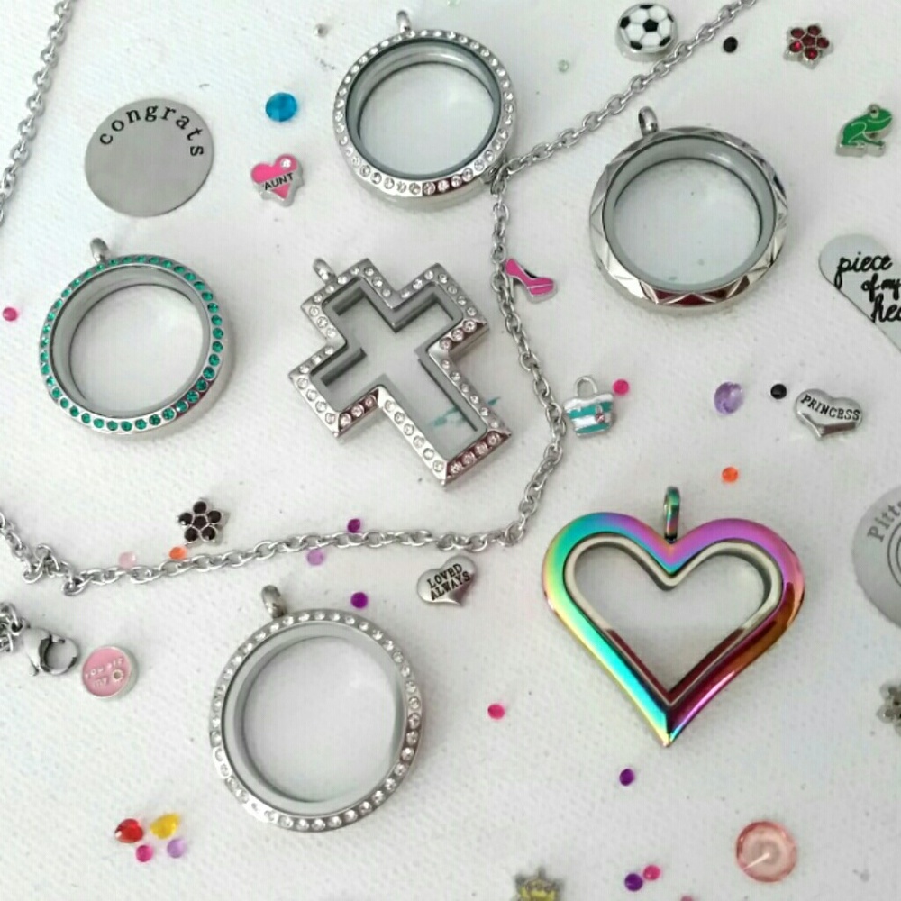 Design how you like stainless steel Memory locket