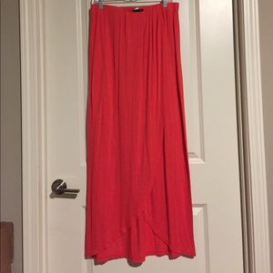 Coral Maxi Skirt