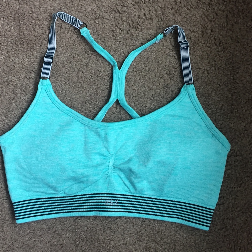 Bright blue Victoria secret sport sports bra