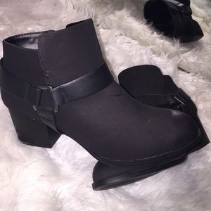 Black Mossimo ankle boots! SUPER cute!
