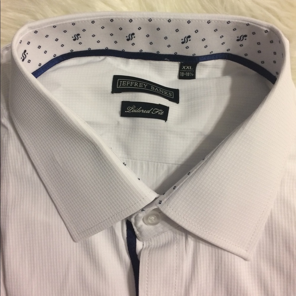 NEVER WORN 🎉 Jeffrey Banks Tailored Dress Shirt