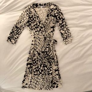 DVF Wrap Dress 100% Silk “New Julian Two”