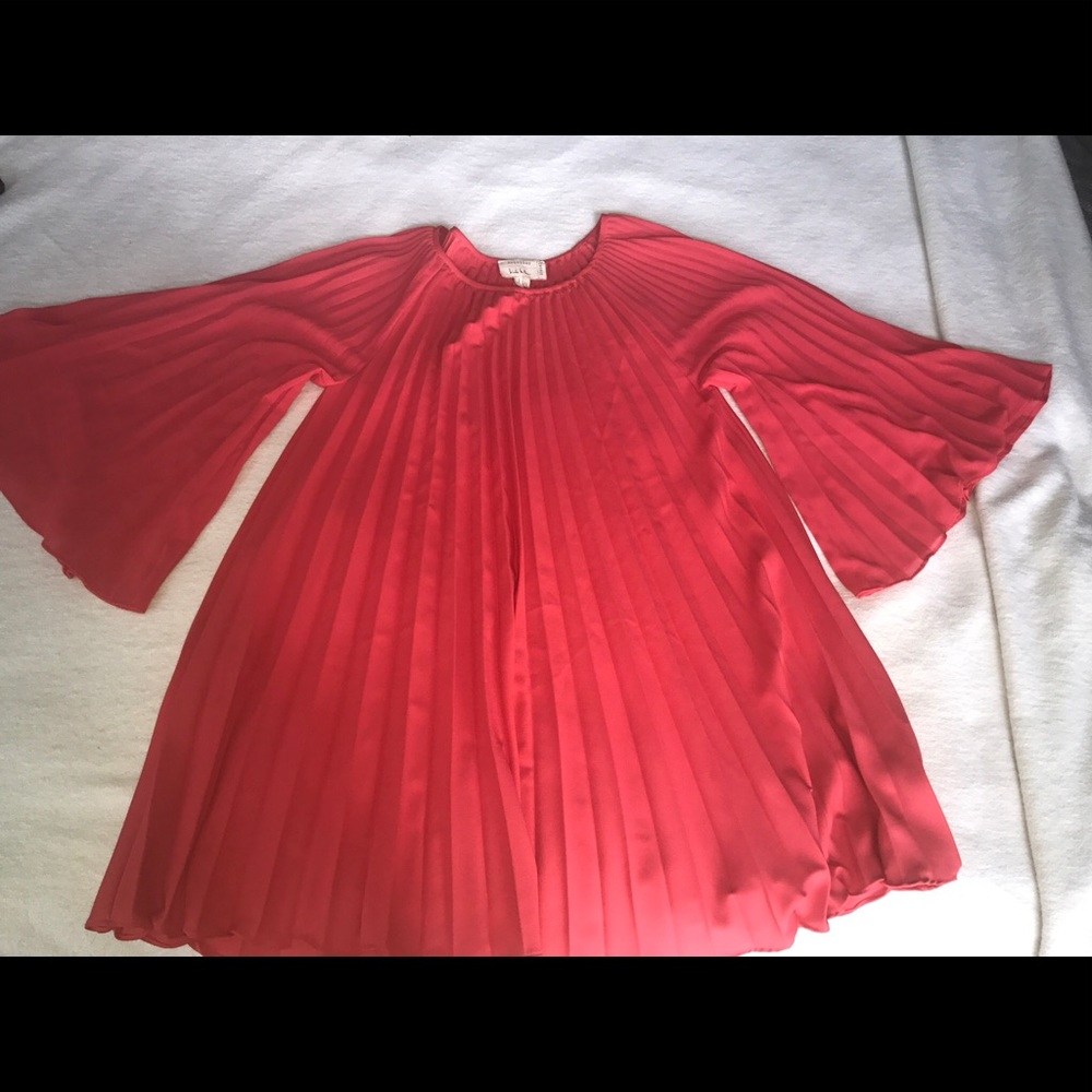 Nicole Miller Atelier orange dress