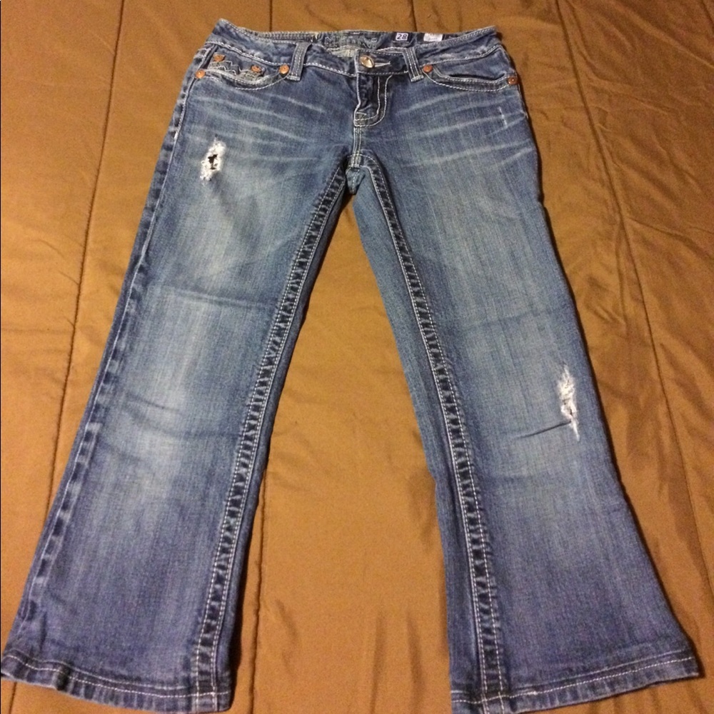 Miss me denim capris