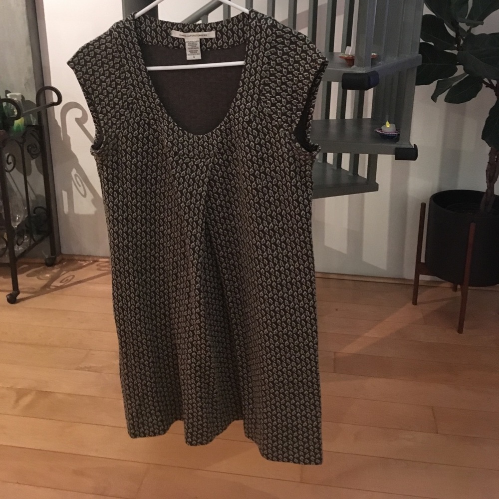 DVF printed dress