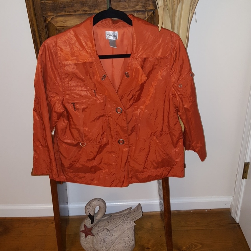 Darling orange jacket - Picture 2 of 8