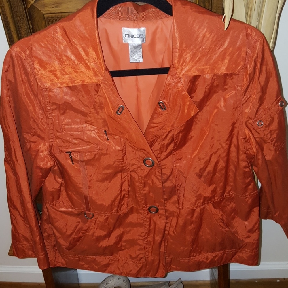 Darling orange jacket - Picture 4 of 8